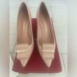 Salvatore Ferragamo Shoes, nude color.